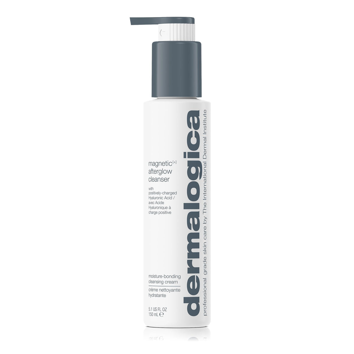 Dermalogica Magnetic AfterGlow Cleanser bottle with pump for a hydrating cleanse.