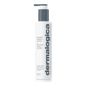 Dermalogica Magnetic Afterglow Cleanser bottle shows hydrating cleanse for radiant skin