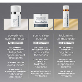 Dermalogica PowerBright used alongside Dark Spot Serum for consistent brightening.