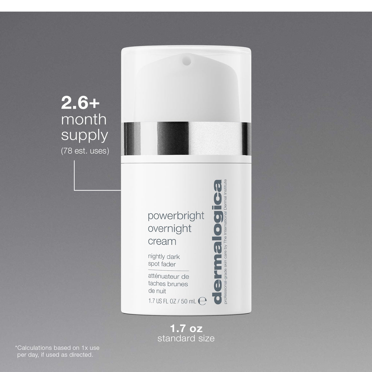 Dermalogica PowerBright Pumpkin Enzyme smoothing texture for evening skin.