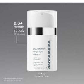 Dermalogica PowerBright Pumpkin Enzyme smoothing texture for evening skin.
