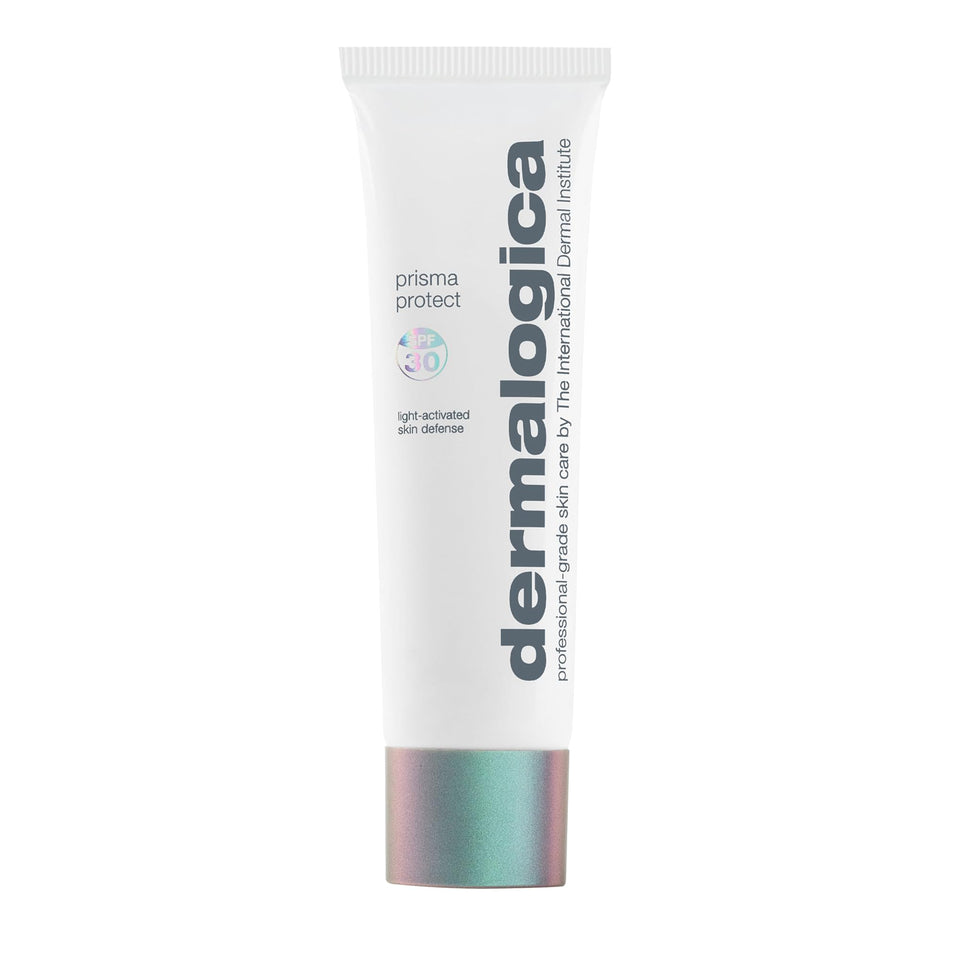 Dermalogica Prisma Protect SPF30 bottle glows with hydration for daily use.