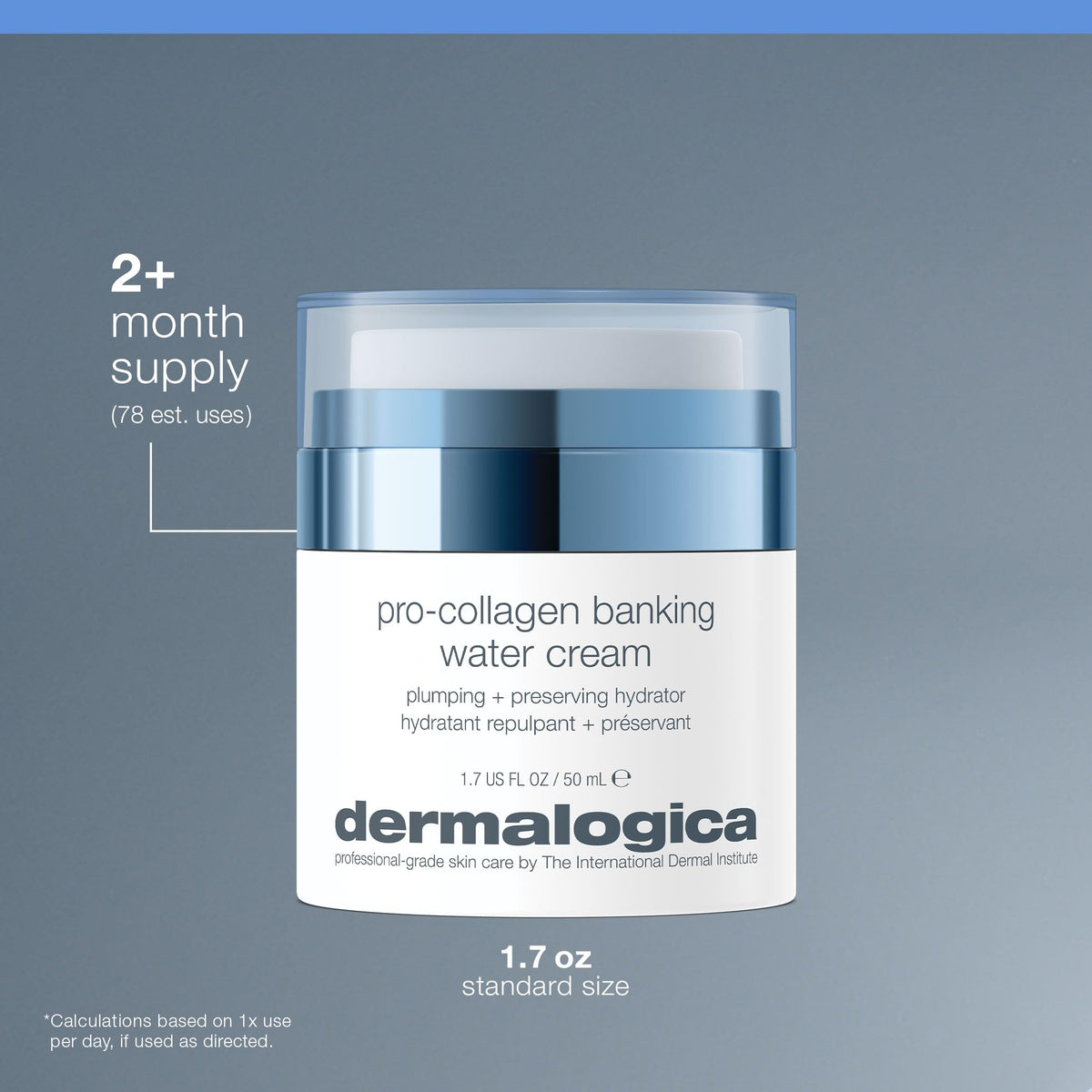 Dermalogica Pro Collagen Banking Water Cream as part of morning routine after serum.