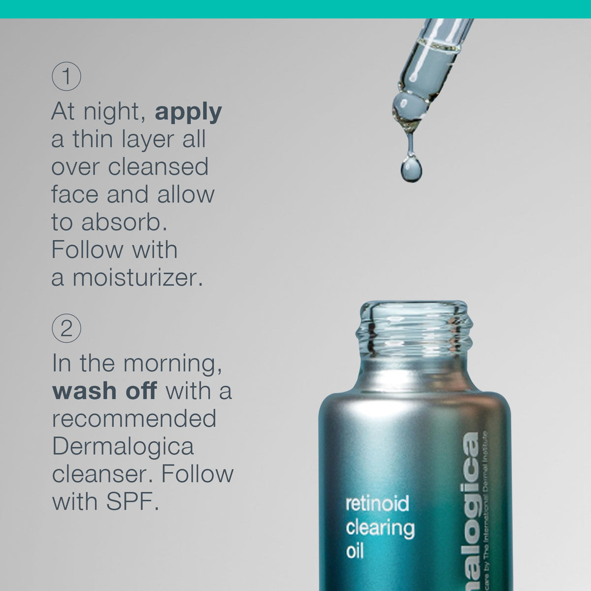 Dermalogica Retinol Clearing Oil packaging box ready for gifting or travel.