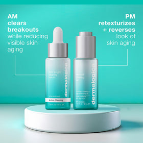 Dermalogica Retinol Clearing Oil glow after overnight use.