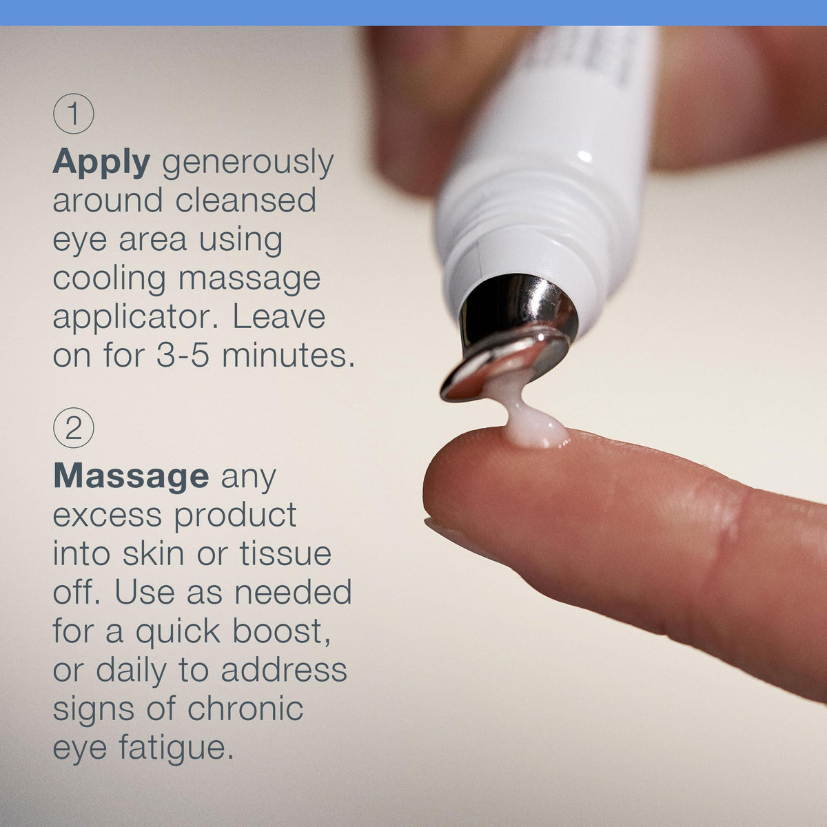 Dermalogica Sea Water Extract and Arctic Algae help reduce puffiness around the eyes.