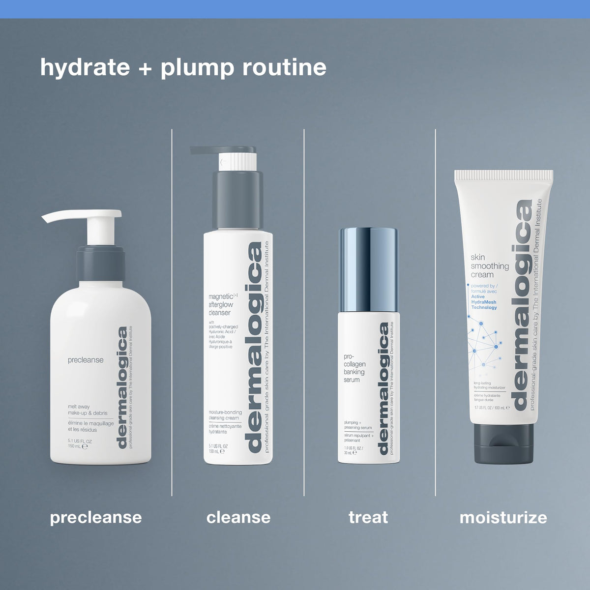 Dermalogica Skin barrier care closeup suggests balanced hydrolipidic film.