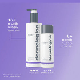 Refill packaging hint, sustainable option for ongoing care