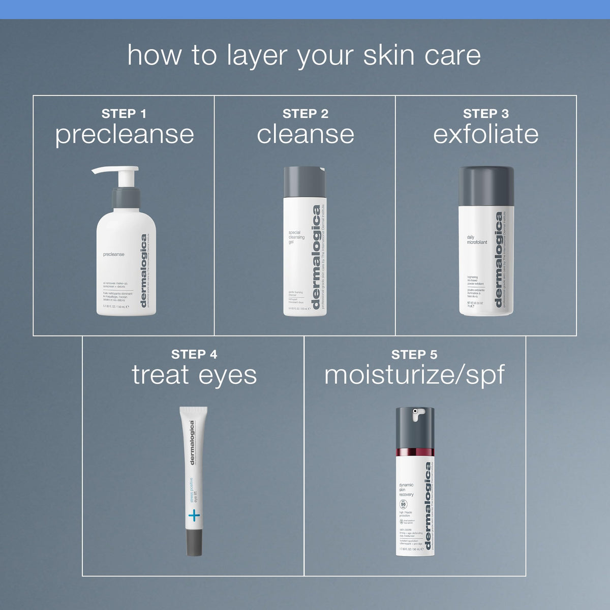 Dermalogica weekly eye routine refresh for a brighter look.