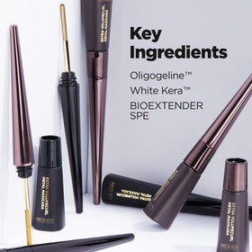 DERMALOGY mascara removal with compatible remover for easy cleansing.