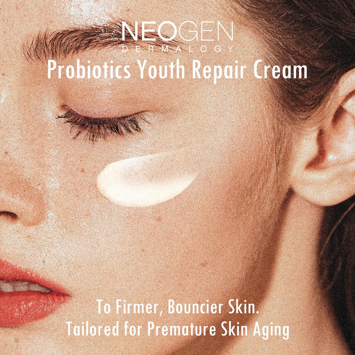 DERMALOGY by NEOGENLAB label detail showing Superprobiotics blend for skin resilience.