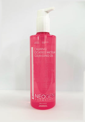 DERMALOGY by NEOGENLAB Calming Cleansing Oil on skin—hydration-friendly cleansing.