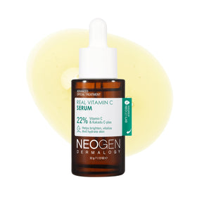 DERMALOGY Real Vitamin C Serum bottle for brightening daily skincare.
