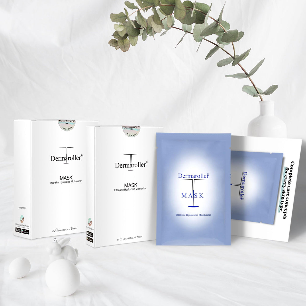 Close-up of mask sheet texture with visible moisturizing serum.