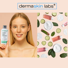 Dermaskin Labs Caprylic Capric Triglycerides oil close-up, stable and odorless.