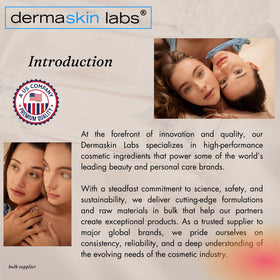 Dermaskin Labs Ceramide 3 Powder close-up shows silky texture and hydration potential.