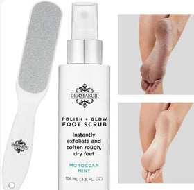 Dermasuri sandal-ready feet showcase ready-to-wear confidence after pedicure.