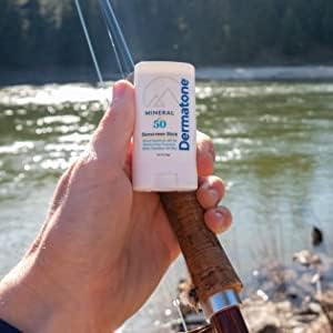 Made in USA Dermatone Mineral Sunscreen emphasizes quality and safety standards.