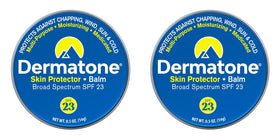 Dermatone Skin Protector Balm lip protection in a classic tin for outdoors.