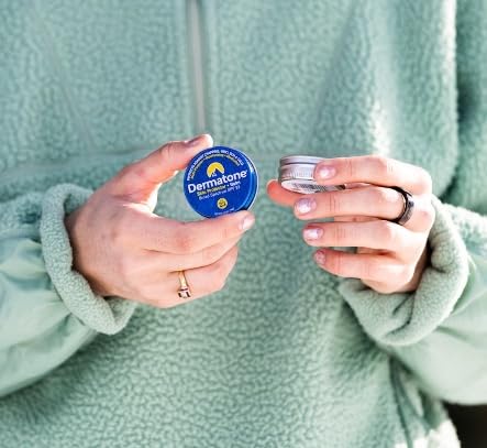 Dermatone SPF23 balm provides sun and wind protection on the go.