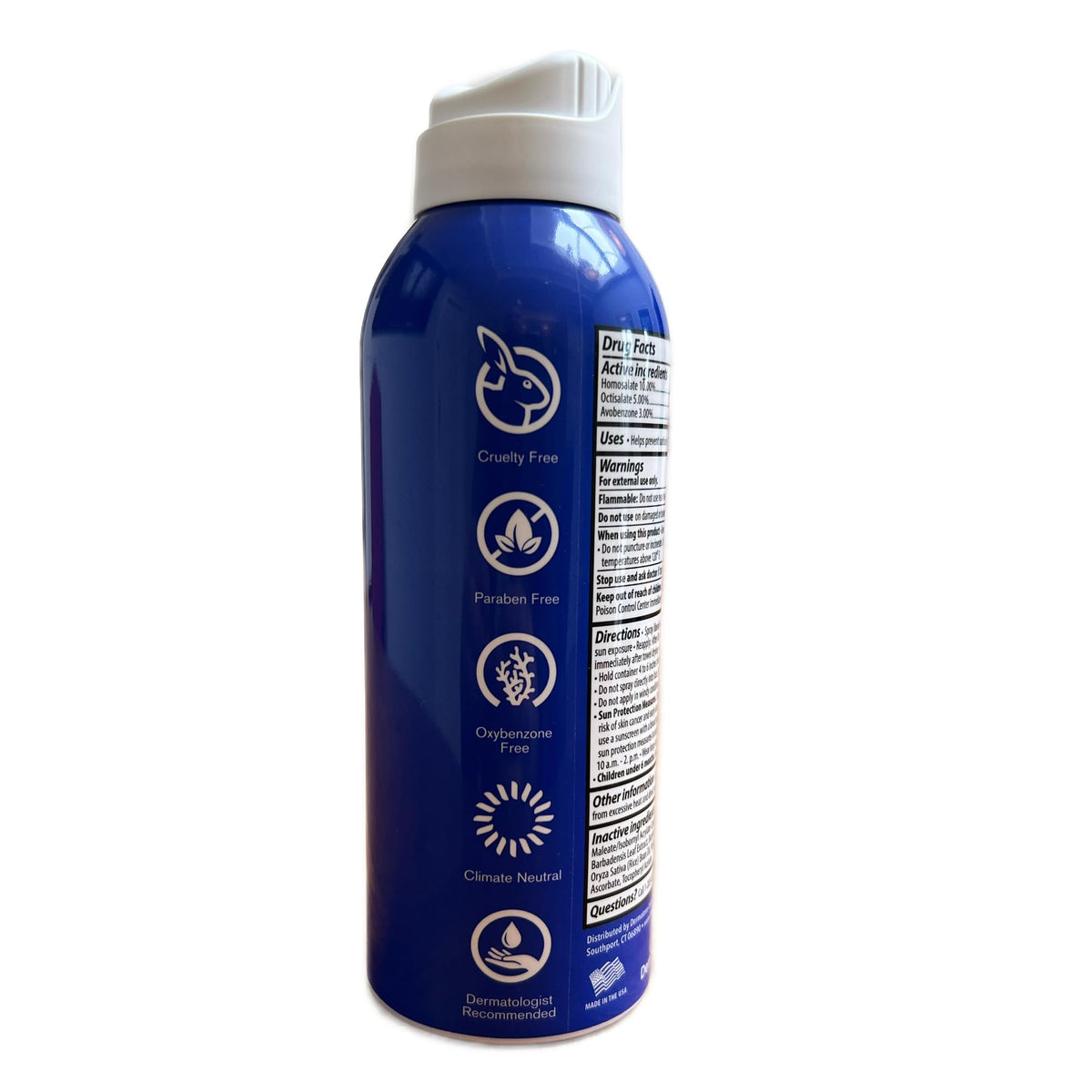 Dermatone Sport Sunscreen Spray SPF 50 vitamin-c badge signaling antioxidant-enriched formula