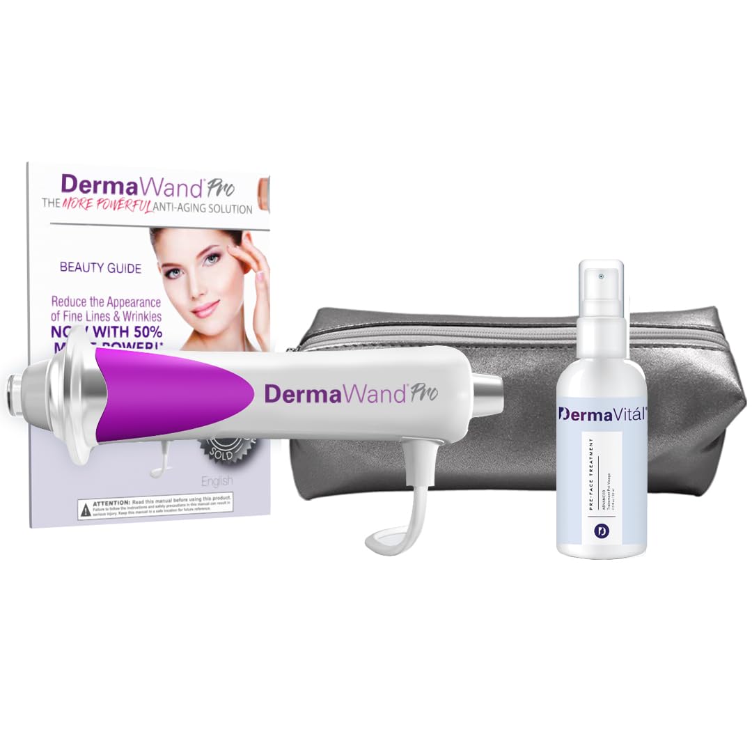 Dermawand Pro high-frequency handle enables portable skin therapy on the go