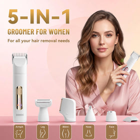 DERMAWAVE bikini trimmer head for precise bikini line shaping.