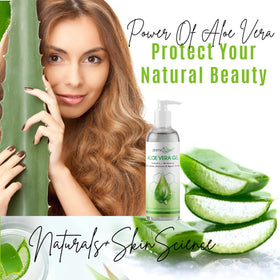 DERMAXGEN Aloe Vera Gel skin rejuvenation potential shown by natural glow