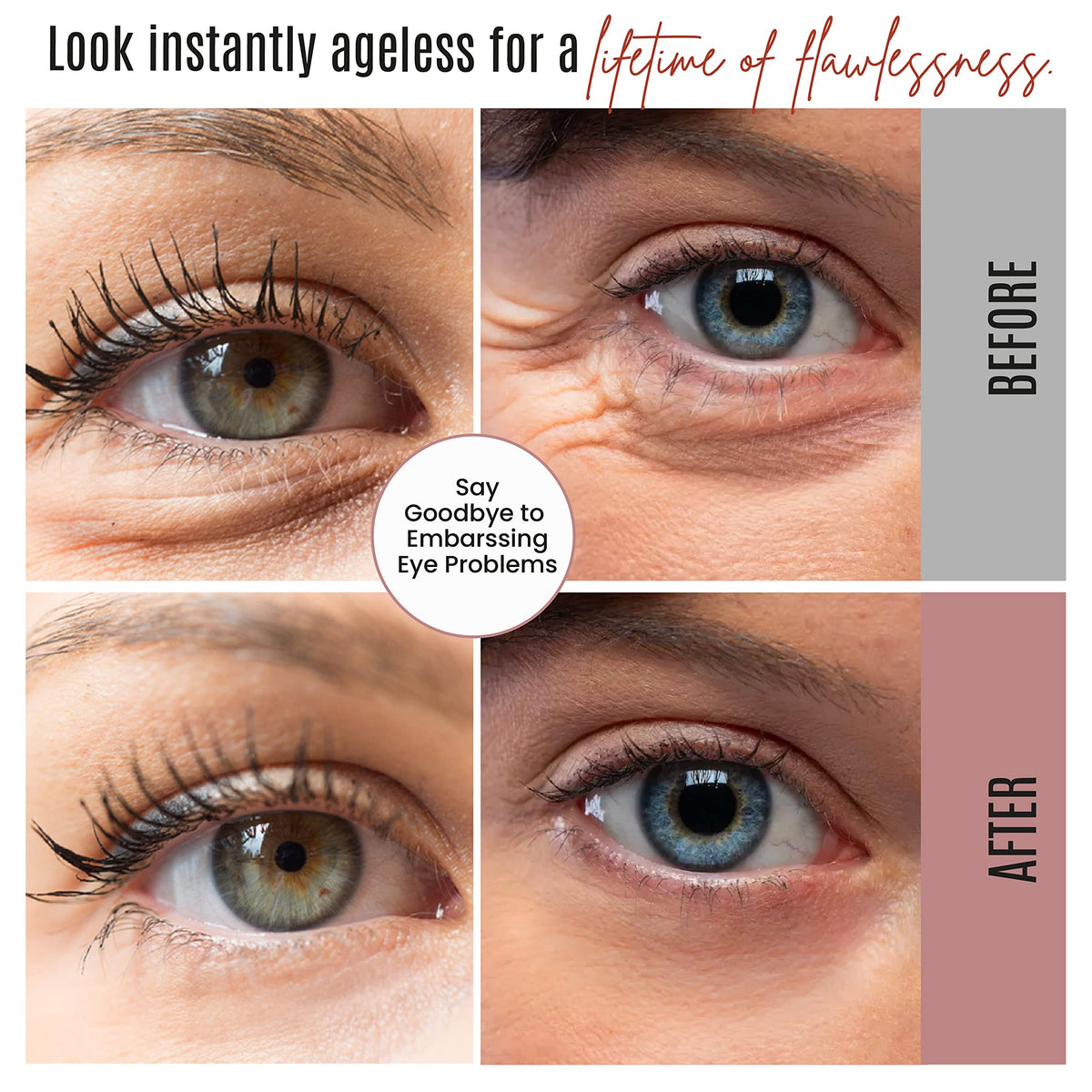 DERMAXGEN Instant Eyelift Cream peptide-rich formula supports firmer eye skin