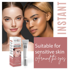 DERMAXGEN Instant Eyelift Cream targets fine lines around the eyes for smoother appearance