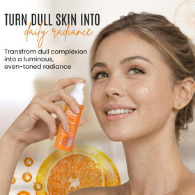 Dermaxgen lightweight serum texture shows fast absorption into skin