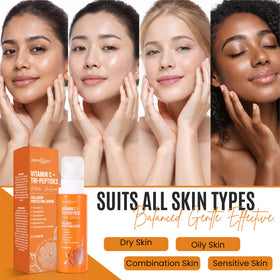 Dermaxgen packaging with soft white label signals a clean skincare ritual