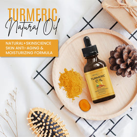 DERMAXGEN Turmeric Oil bottle cap close-up.