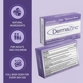 Soothing application on elbow area with DermaZinc bar.
