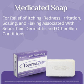 Rinse-off feel after washing with DermaZinc therapy soap.