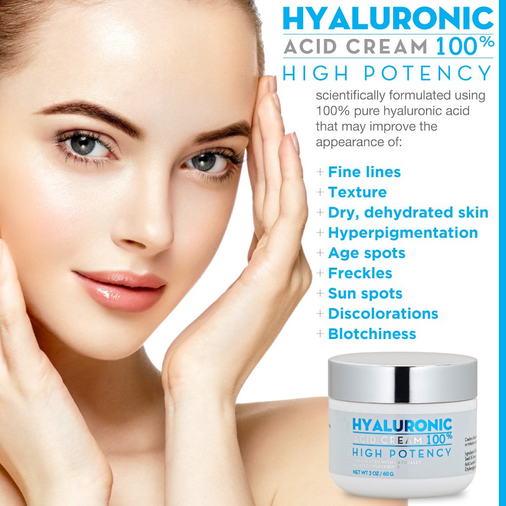 Dermedicine Hyaluronic Acid Cream application on skin shows even texture