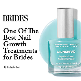 Bare nails show a soft healthy sheen after application.