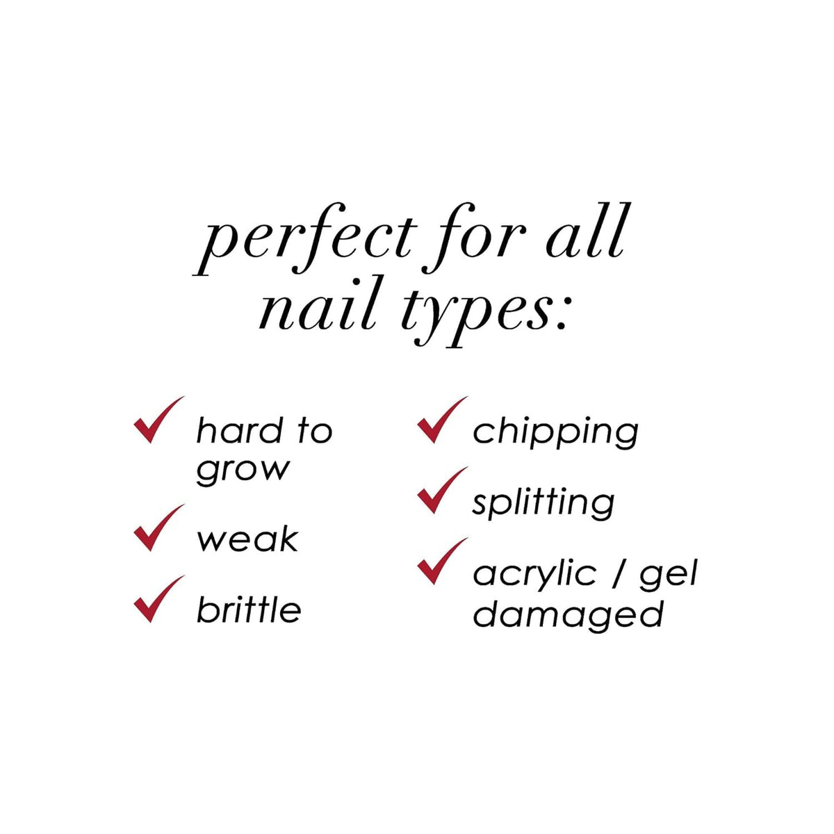 Dermelect Merino wool peptide close-up emphasizes nourishing, strengthening formula for nails.