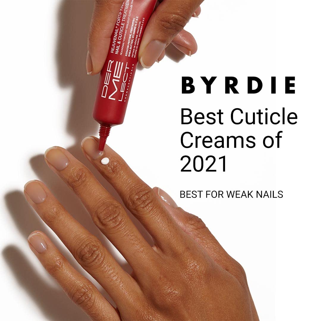 Close-up of creamy Rejuvenail texture emphasizing rich cuticle conditioning benefits.
