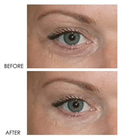 Dermelect Revitalite cream swirl on skin, rich hydration and smoother texture