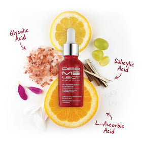 Dermelect packaging box displays premium cosmeceutical skincare quality.