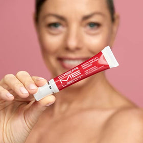 Brightening focus around the perioral area for even tone