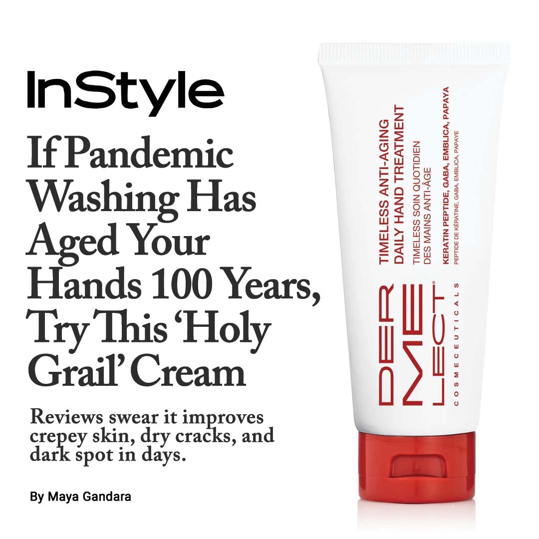 Dermelect Timeless Hand Treatment brightening complex helps even skin tone