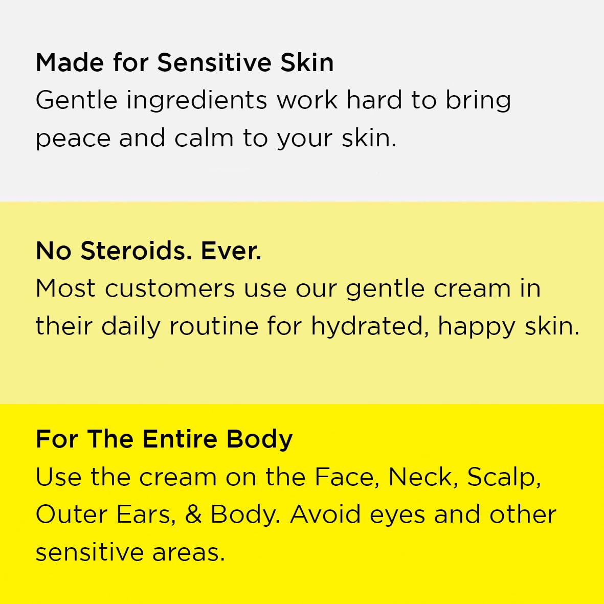 Dermgentle routine for face and body use shown for daily care