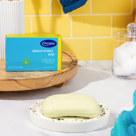 Dermisa Brightening Bar uses RSPO-certified palm oil and USA-made