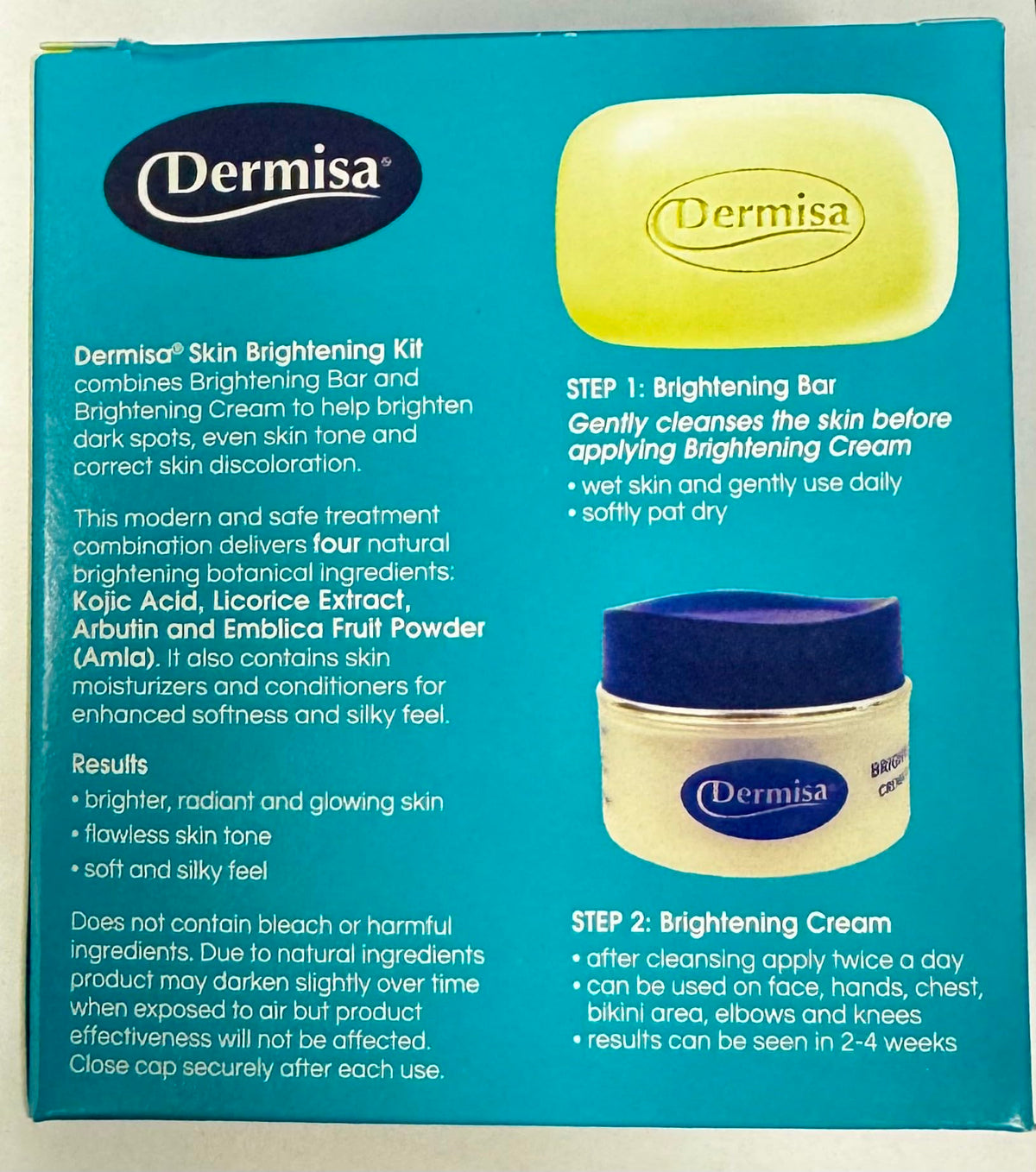Dermisa fragrance-free soap image shows gentle care