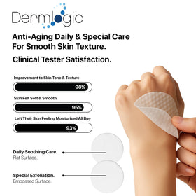 Dermlogic lactic acid exfoliation supporting gentle renewal and balanced moisture