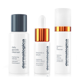Dermalogica Daily Brightness Boosters kit box for a brightening routine.