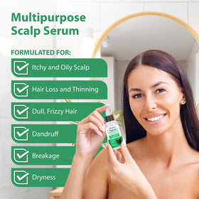 DERMOIA ingredients-aloe-vera-witch-hazel highlight soothing botanical complex for scalp.