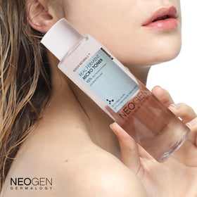 DERMALOGY by NEOGENLAB Real Ferment Toner held in hand for easy daily use.